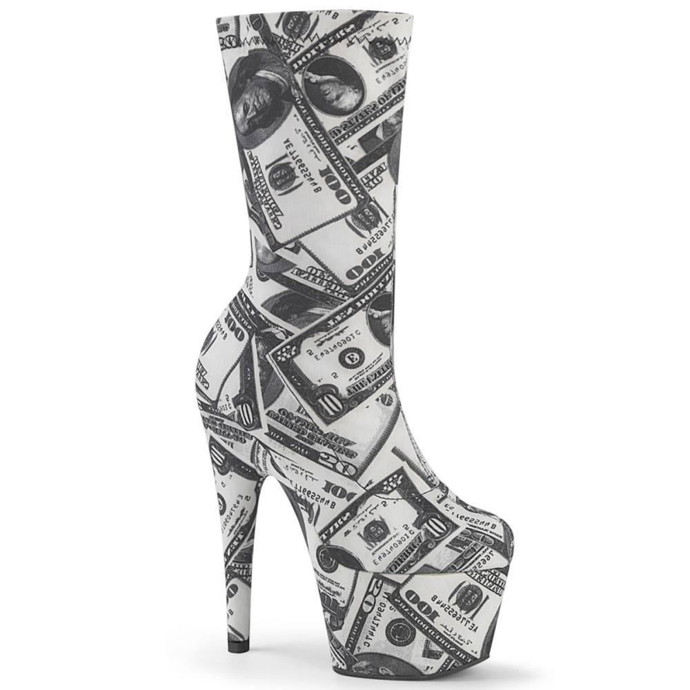 Pleaser - ADORE1002DP Bottes de plateforme, Pole dance chaussures - Chaussures de pole dance - Vert Product image